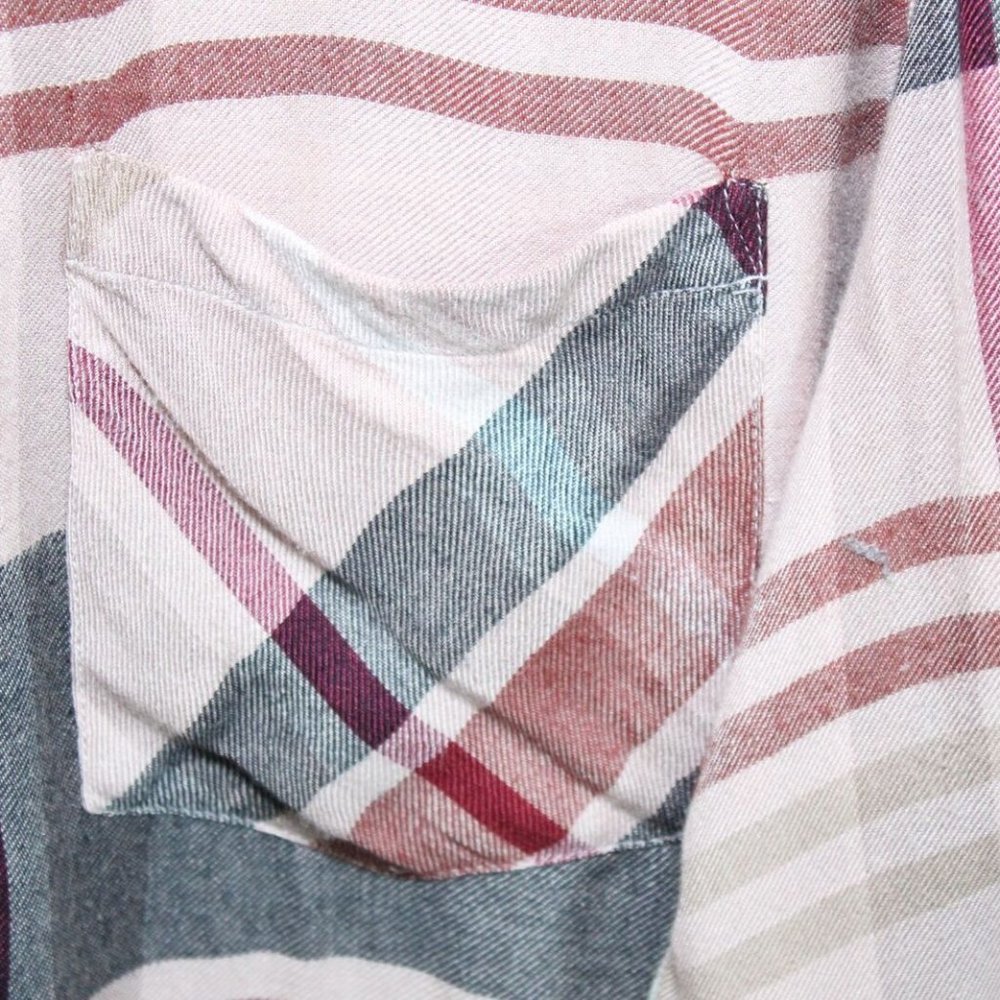 Lucky Brand Plaid Button Up Soft Shirt H11106 - Picture 3 of 6